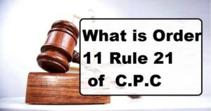 Allows excellent at judication shortens the time of lightning and bring finality to the matter This important provision of the CPC 1908 relates to the discovery of a relevant document and the answering of interrogatories 